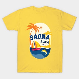 Saona Island beach Dominican Republic T-Shirt